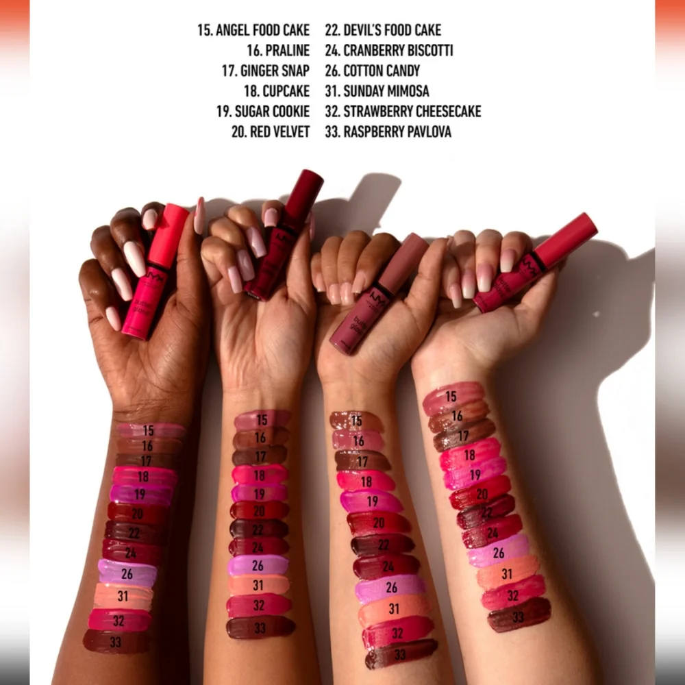 ✨3/$15✨NYX Professional Makeup Butter Gloss Non-Sticky Shade: Merengue ✨🆕